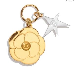 Brand New Limited Edition CHANEL Gold Camellia Charm ✨